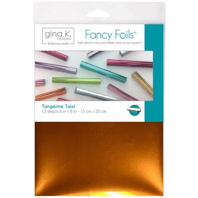 Gina K Designs Fancy Foil - Tangerine Twist